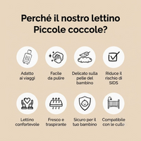 Nido dei Sogni™ - Il Lettino Ergonomico per Neonati